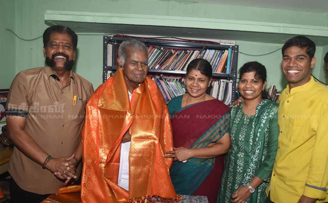 Comrade Nallakannu's 100th birthday; Nakkheeran family to wish them