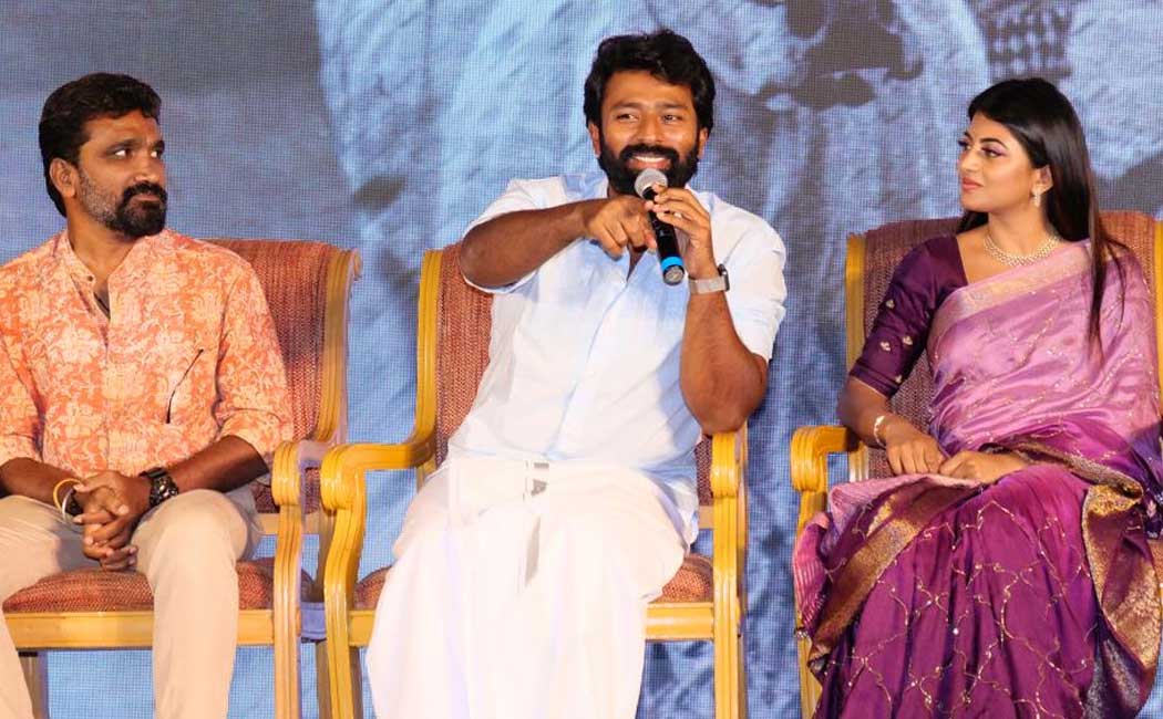 shanthanu speech at raavana kottam press meet