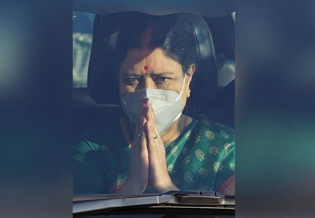 sasikala first time speech at tirupattur