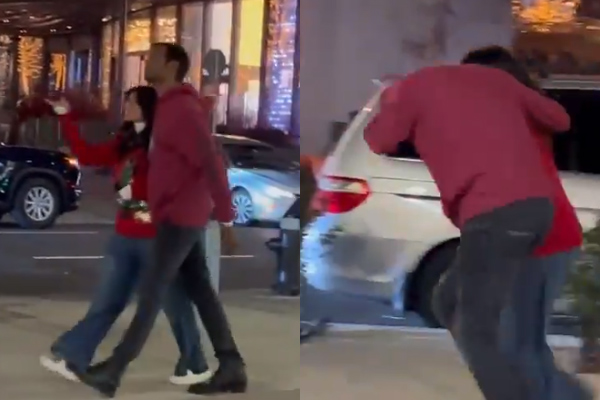 vishal walking with girl in new york video viral on internet