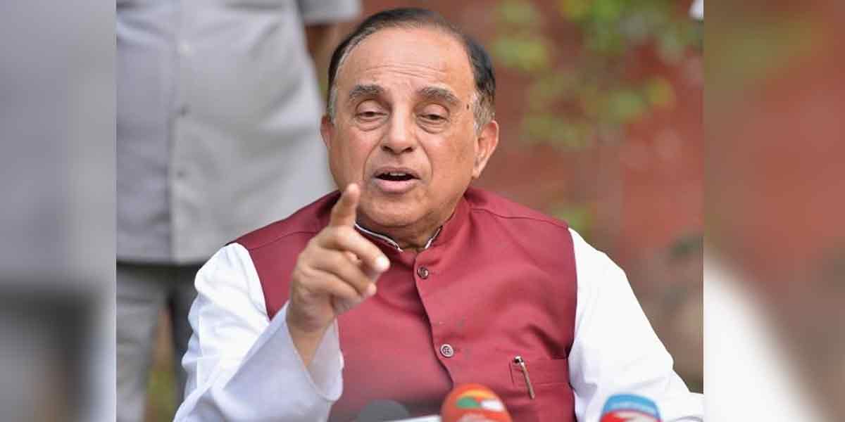 'BJP will not win in any constituency' - Subramanian Swamy