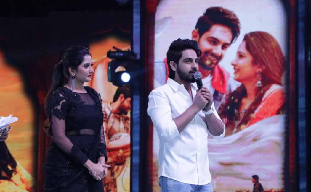 actor Zaid Khan speech at Banaras movie promotion event