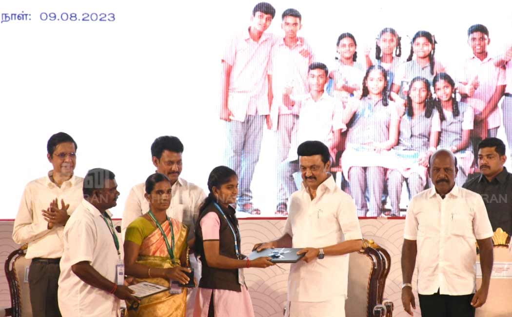 Education was once our octogenarian Chief Minister M.K.Stalin