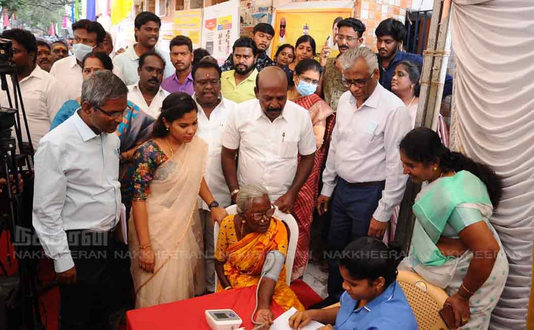 minister subramaniyan launched fever prevent special camp