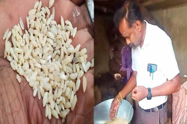 kattumannarkoil kadambur ration shop plastic rice issue