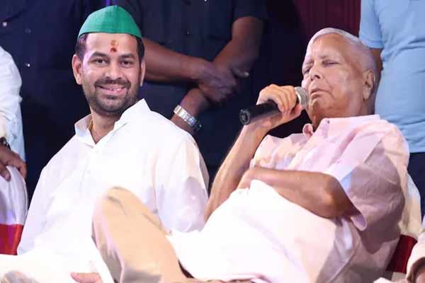 Lalu Prasad Yadav expels tej pradap yadav from party after he shared 12 years of love