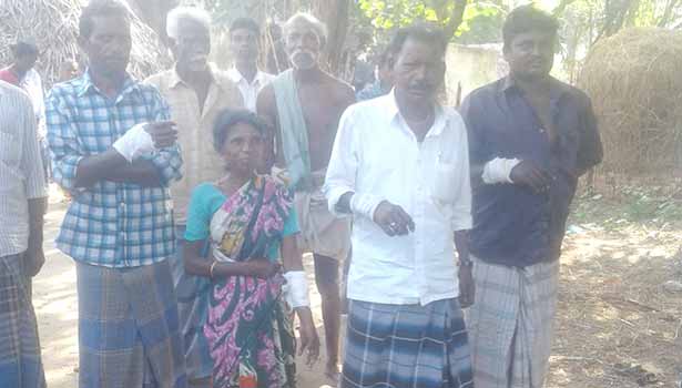 VACATE THE VILLAGE BECAUSE OF MONKEY