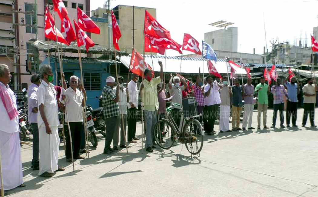 Trade Unions struggle in erode