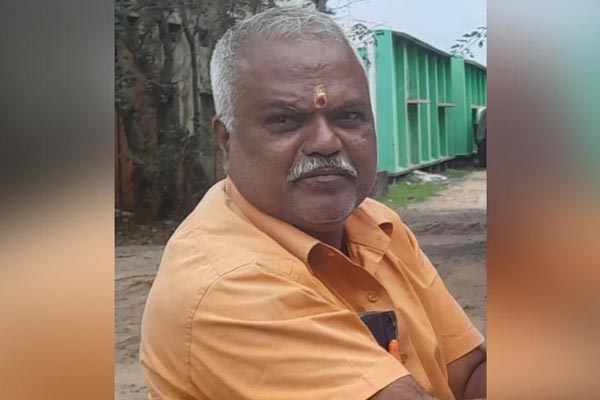 Ration shop worker passed away by train in Chidambaram
