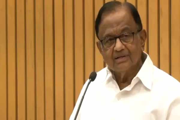 murmurs rise within Congress party P. Chidambaram praises BJP and degrade india alliance