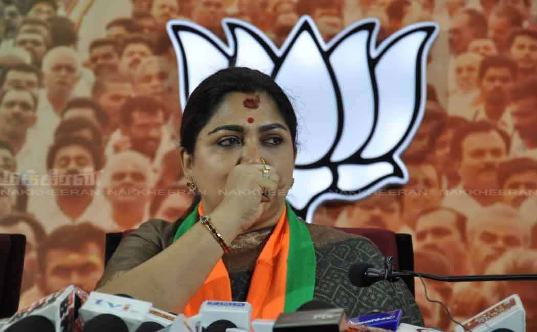 Khushbu supports Governor RN Ravi's opinion!
