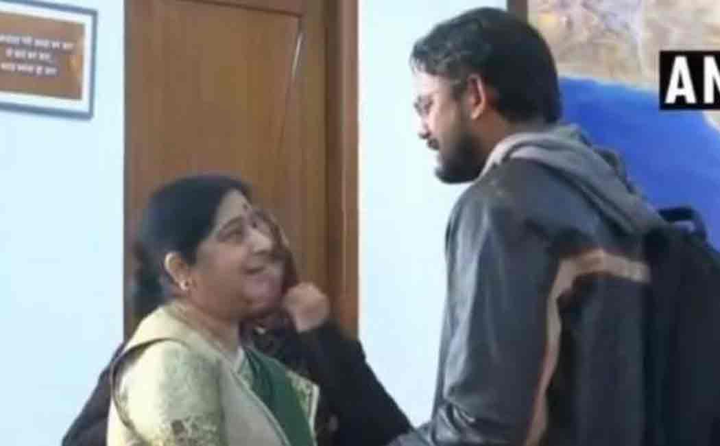 hameed ansari about sushma swaraj