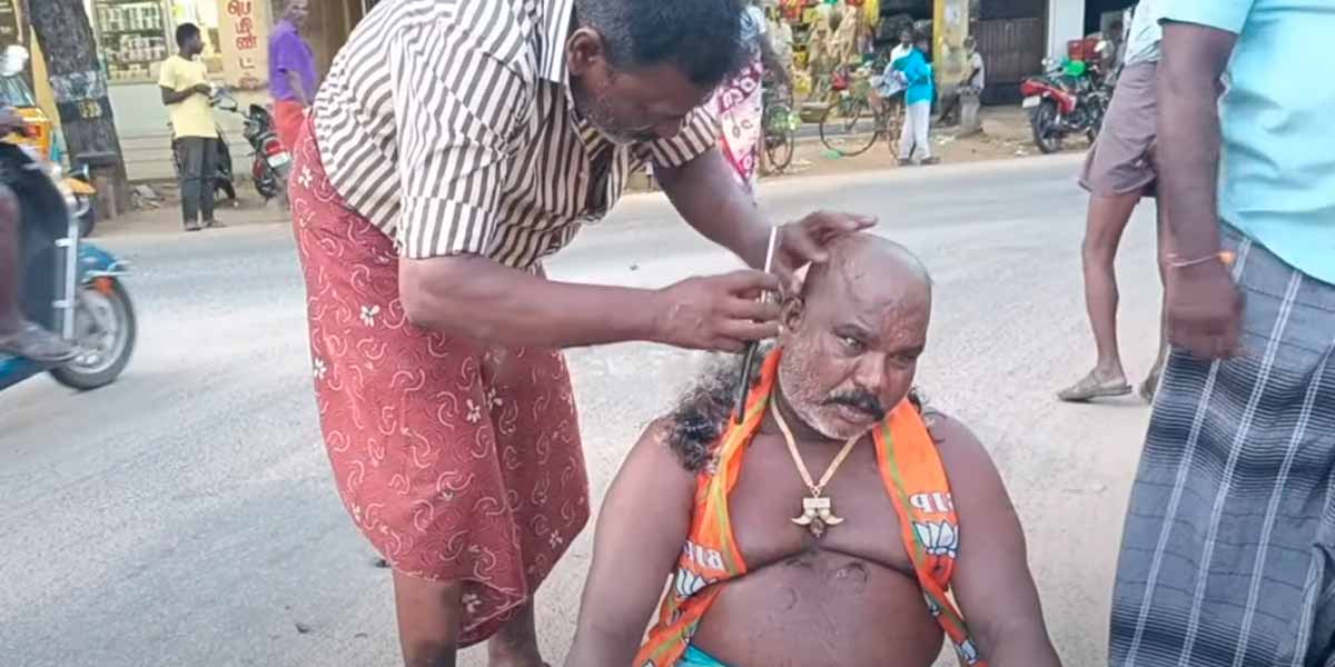 BJP's defeat in Coimbatore; The challenged BJP executive is bald