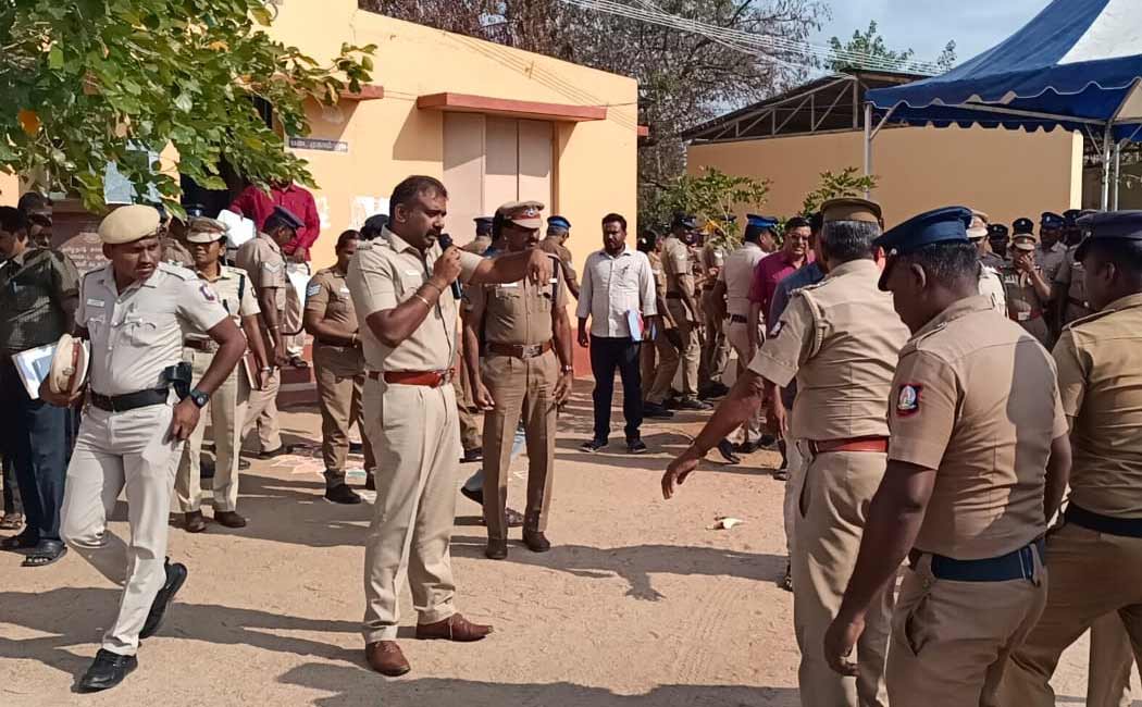 virudhunagar sp who gave simultaneous transfer to 902 constables