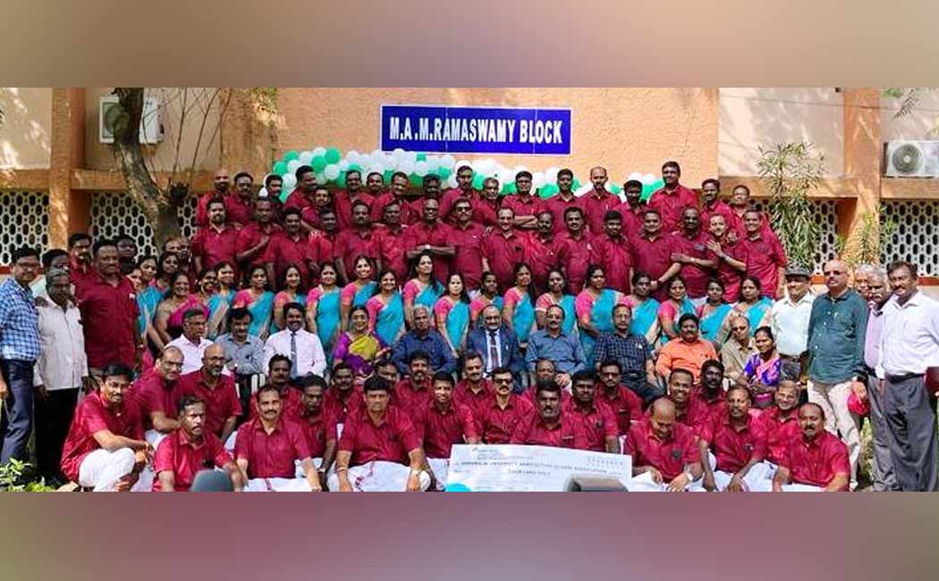 Former students Annamalai University Department Agriculture reunited after 25 years