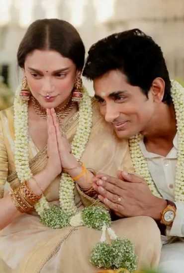 Siddharth - Aditi Rao Hydari married 