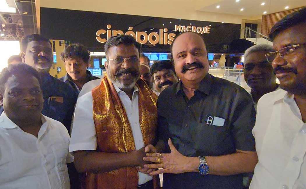 Thirumavalavan who appreciated the movie Thangalaan