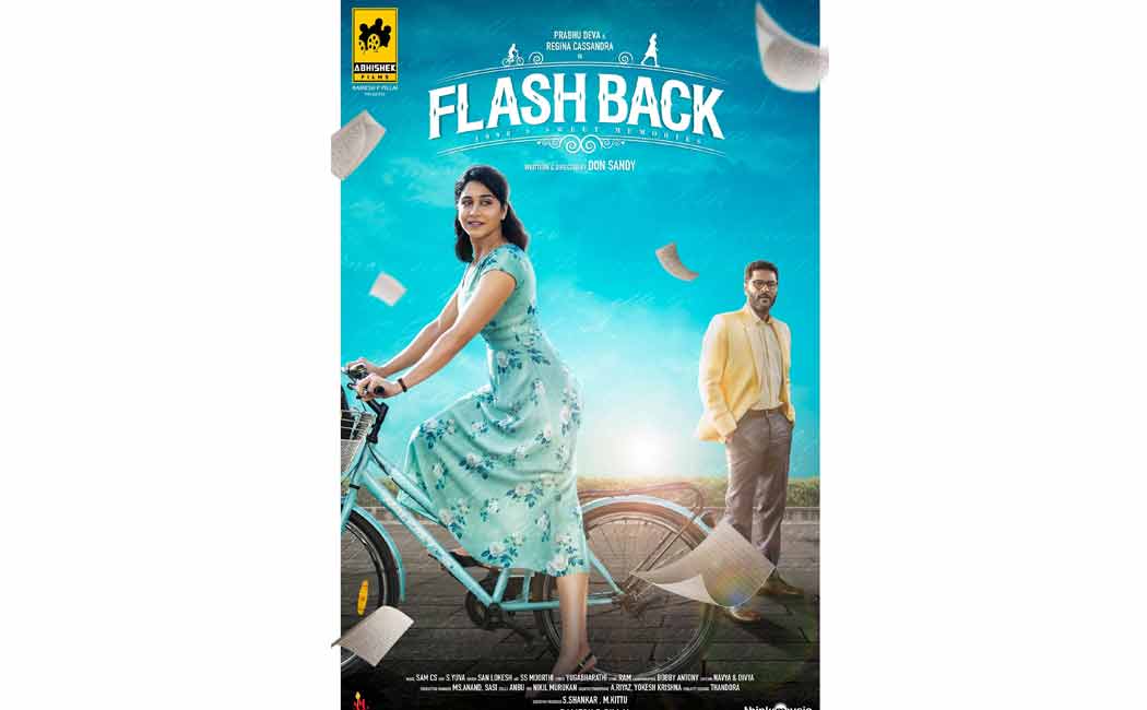 prabhu deva flashback movie first look poster released