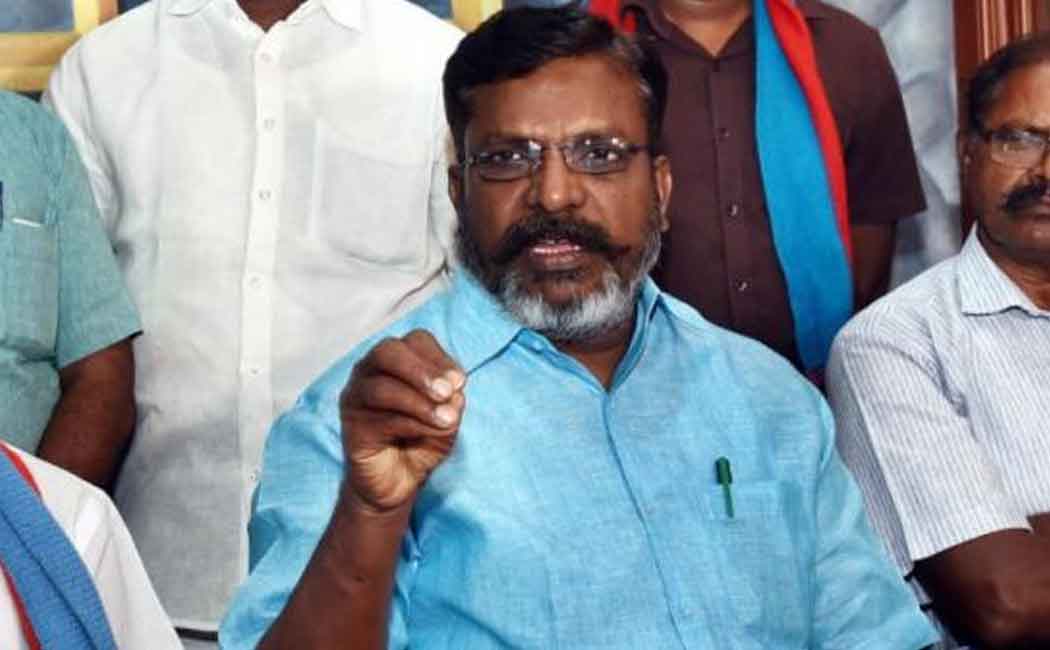"Nupur Sharma should be arrested." - Thirumavalavan