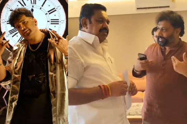 jana sena party members complaint against santhanam movie song to edappadi palanisamy