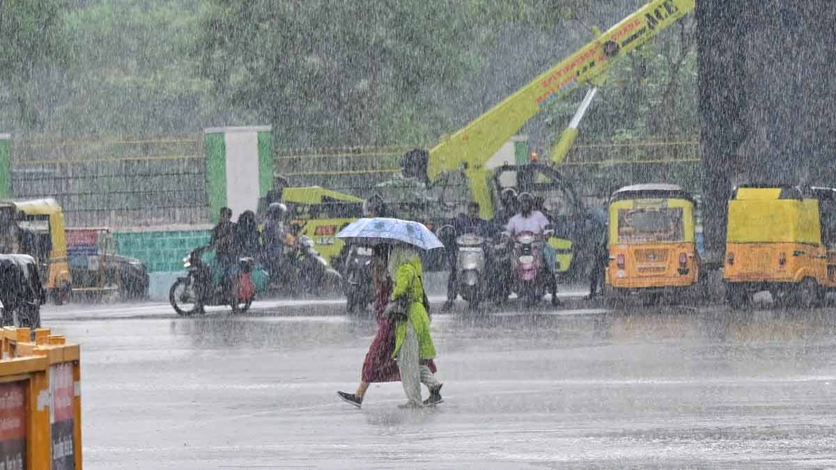 heavy rain; Holidays for schools only in one district