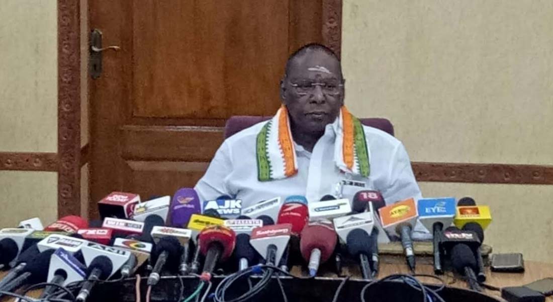 DMK to contest in Dattanadavai by-election - Chief Minister Narayanasamy