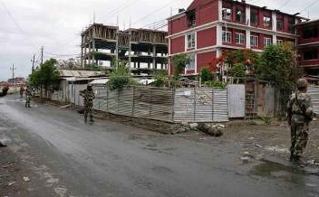 Manipur issue again Armory enter