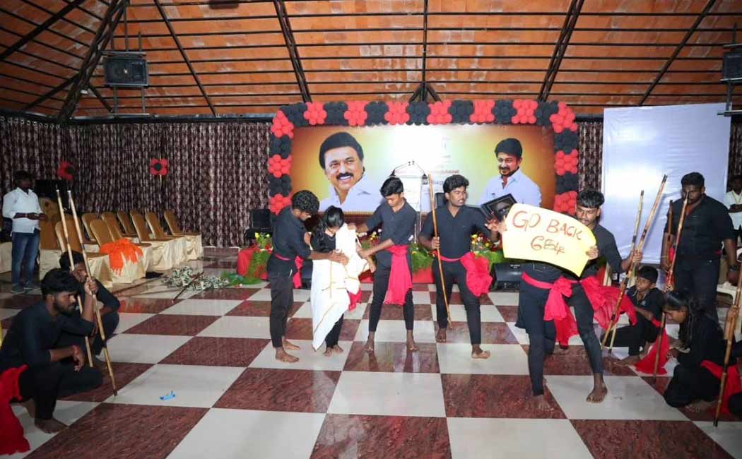 workshop for DMK students wing has been completed in Jolarpet