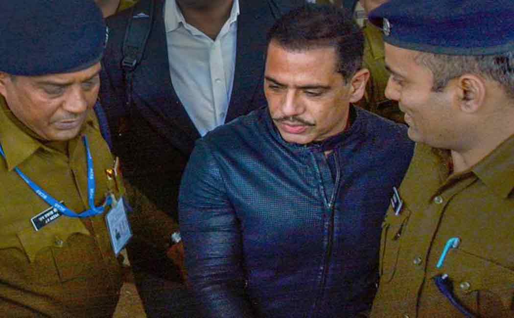interim bail given to robert vadra in money laundering case