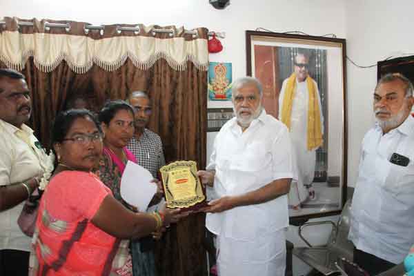 kalaignar who made women stand their own two feet says Minister I. Periyasamy