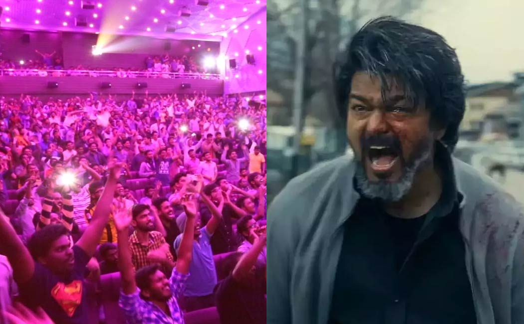special shows granted for leo movie