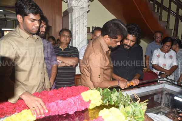 Chief Minister, Nakkheeran editor pay tribute to actor Rajesh