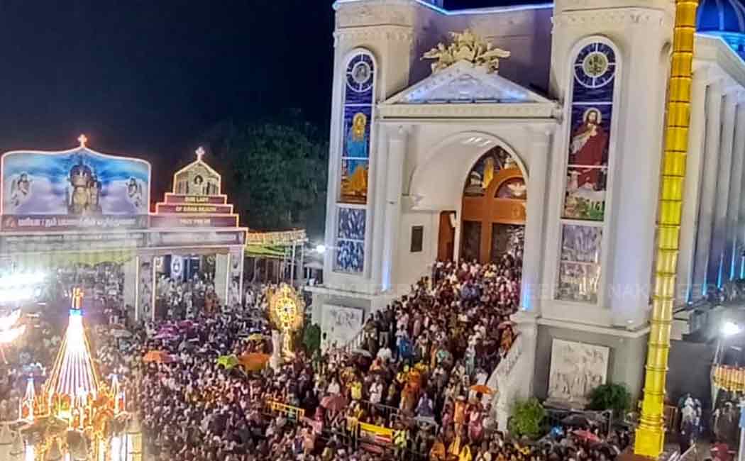 Golden Jubilee Festival at Velankanni Temple (Pictures)