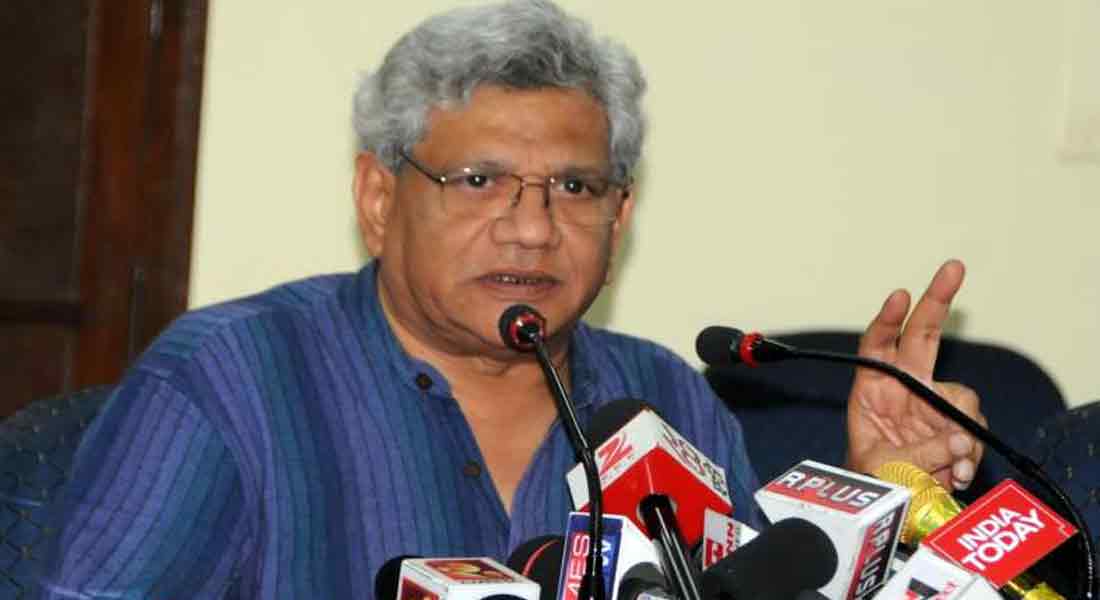 Is Yechury again a member of the Rajya Sabha?