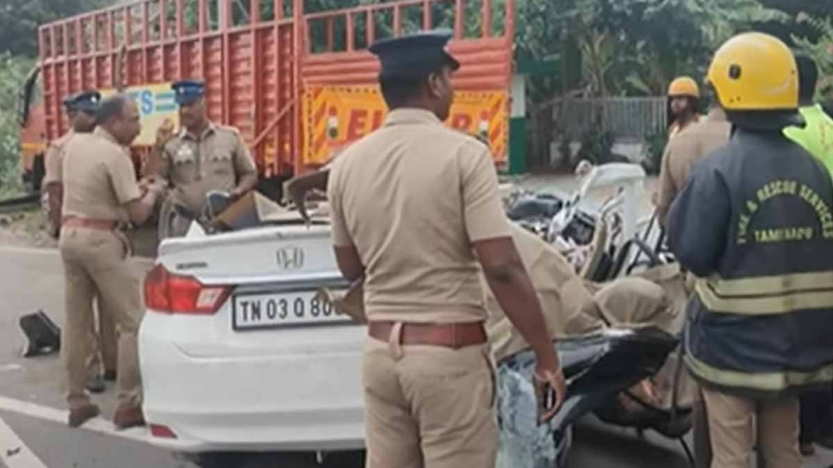 4 killed in car accident; Bustle near Kovalam