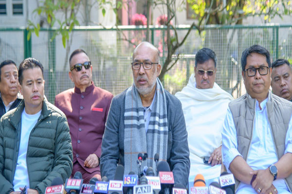 Manipur Chief Minister apologized publicly to the people