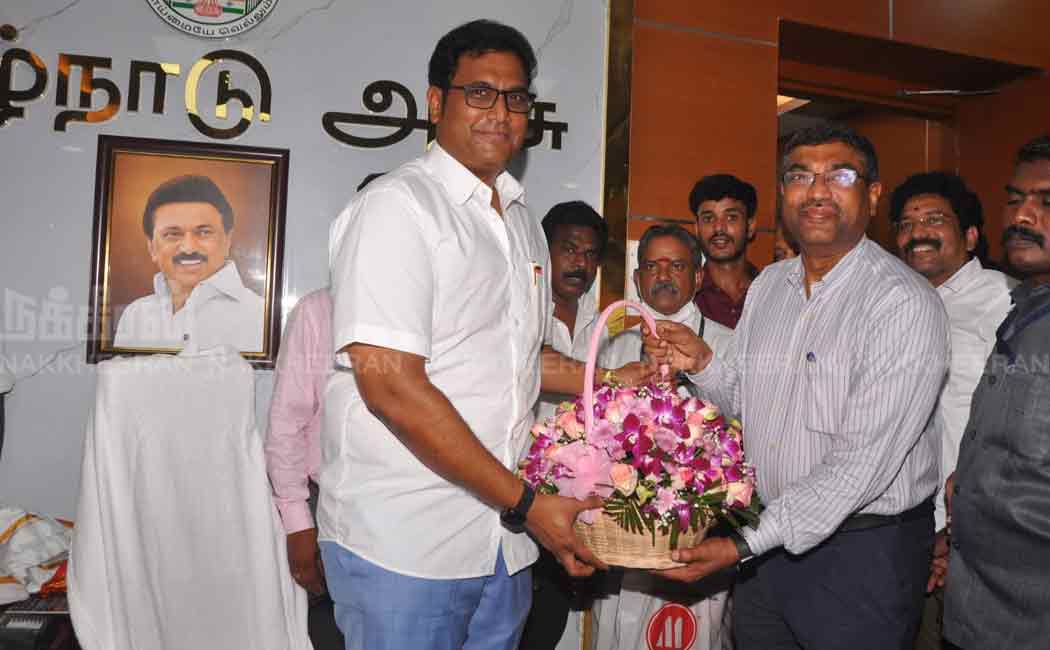 mla trb rajaa charge minister posting