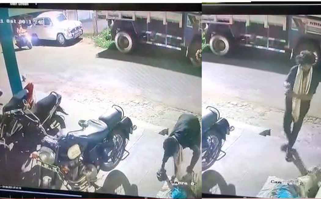 The thieves who attacked with a barrage