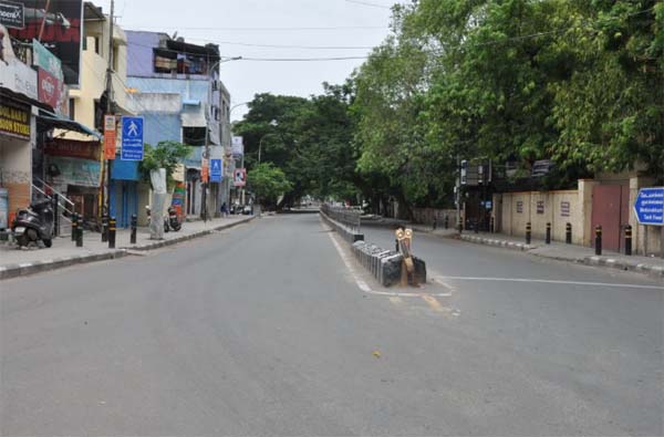 chennai full lockdown - Thirumangalam, Anna Nagar - Pictures