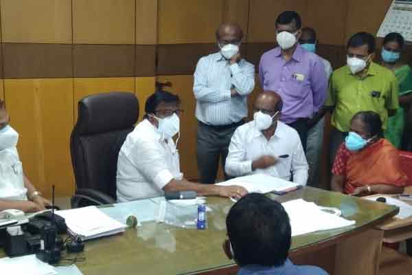 "Work is underway to establish an additional 100 seats in the Government Hospital." - Minister KN Nehru