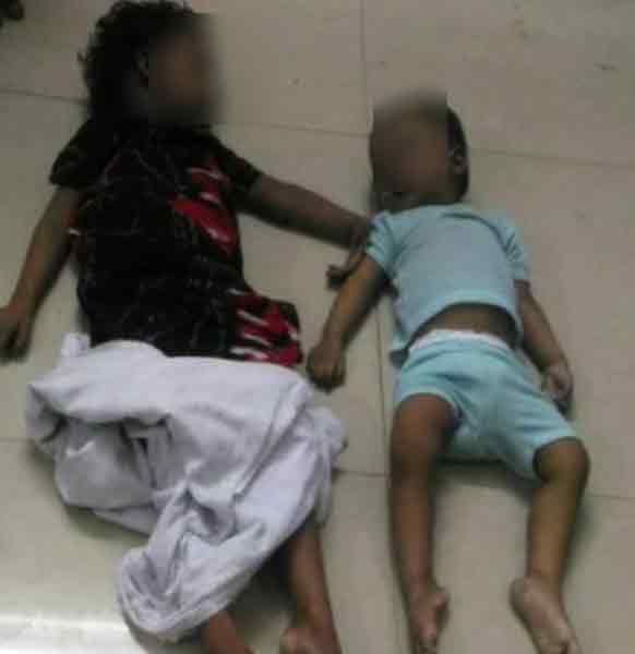 Mother poisoning children in despair caused by cancer...