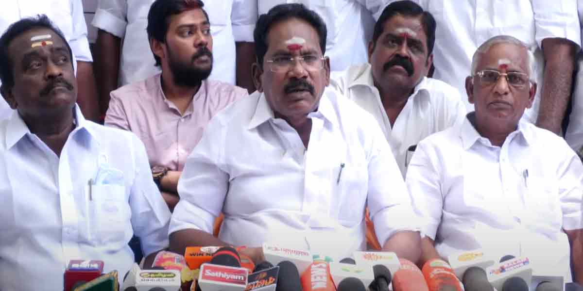 '' This is what makes me sad ... whether this party should be ... '' - Cellur Raju furious!