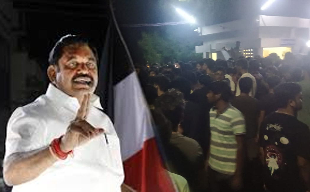 Edappadi Palaniswami condemned for misbehaving with a student in NIT