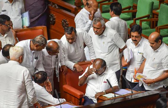 KARNATAKA CM HD KUMARASAMY RESIGN VERY SOON