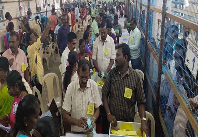 LOCAL BODY ELECTION NAMAKKAL DISTRICT ADMK SON DMK