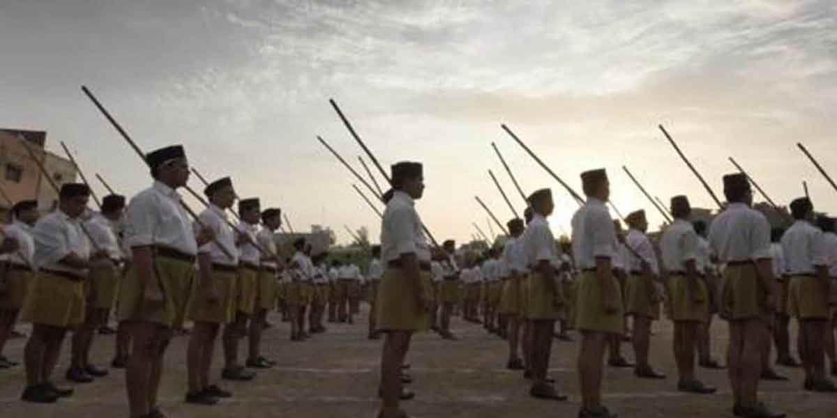 Police bans RSS rally in many districts