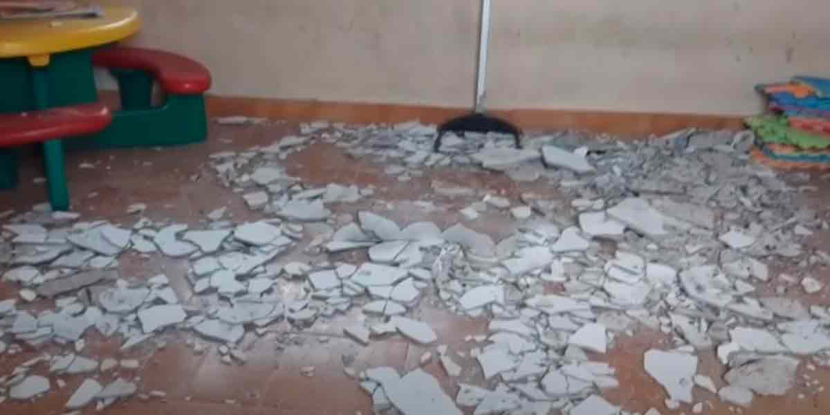 Anganwadi center roof collapses, 5-year-old boy injured