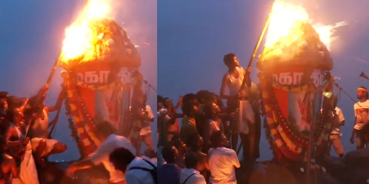 Loaded 'Mahadeepam' - Tiruvannamalai chanted with devotion
