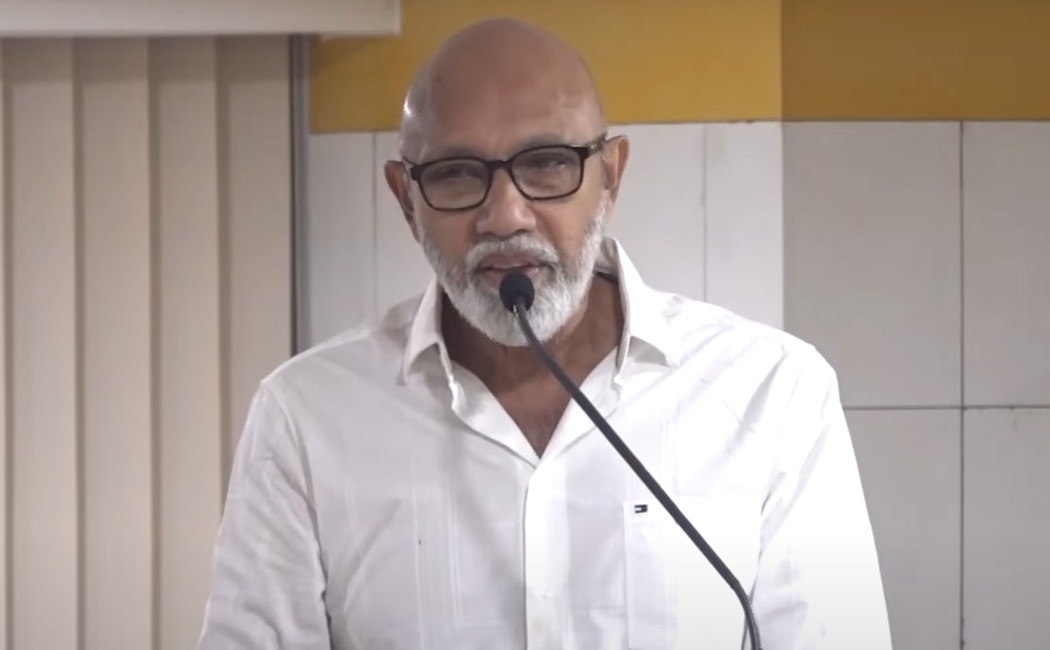 sathyaraj about amit sha in manivannan book release fuction
