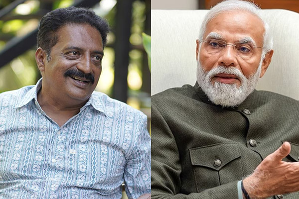 prakash raj replied for pm modi about gandhi